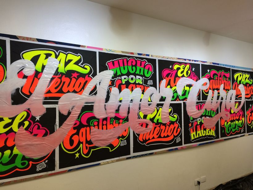 ELLIOT TUPAC: Screen printing - Sign painter -Lettering 8