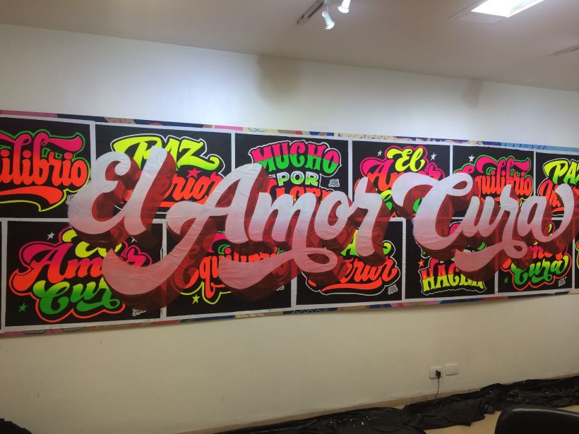 ELLIOT TUPAC: Screen printing - Sign painter -Lettering 9