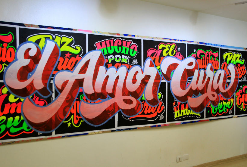 ELLIOT TUPAC: Screen printing - Sign painter -Lettering 10