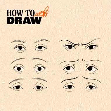 Free Tutorial: How To Draw Eye Expressions