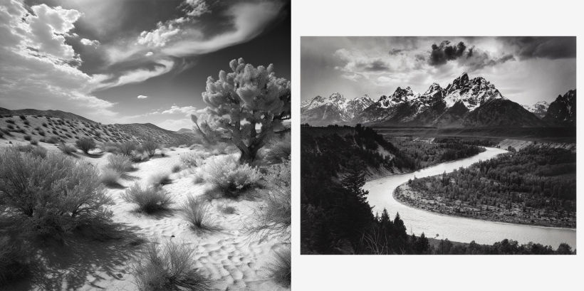 Original Photos by Ansel Adams