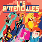 Los Potenciales . Character Design, Comic, Vector Illustration, and Digital Illustration project by Patricio Oliver - 01.25.2021