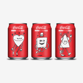 Coca-Cola. Traditional illustration, and Graphic Design project by HolaBosque - 07.10.2018